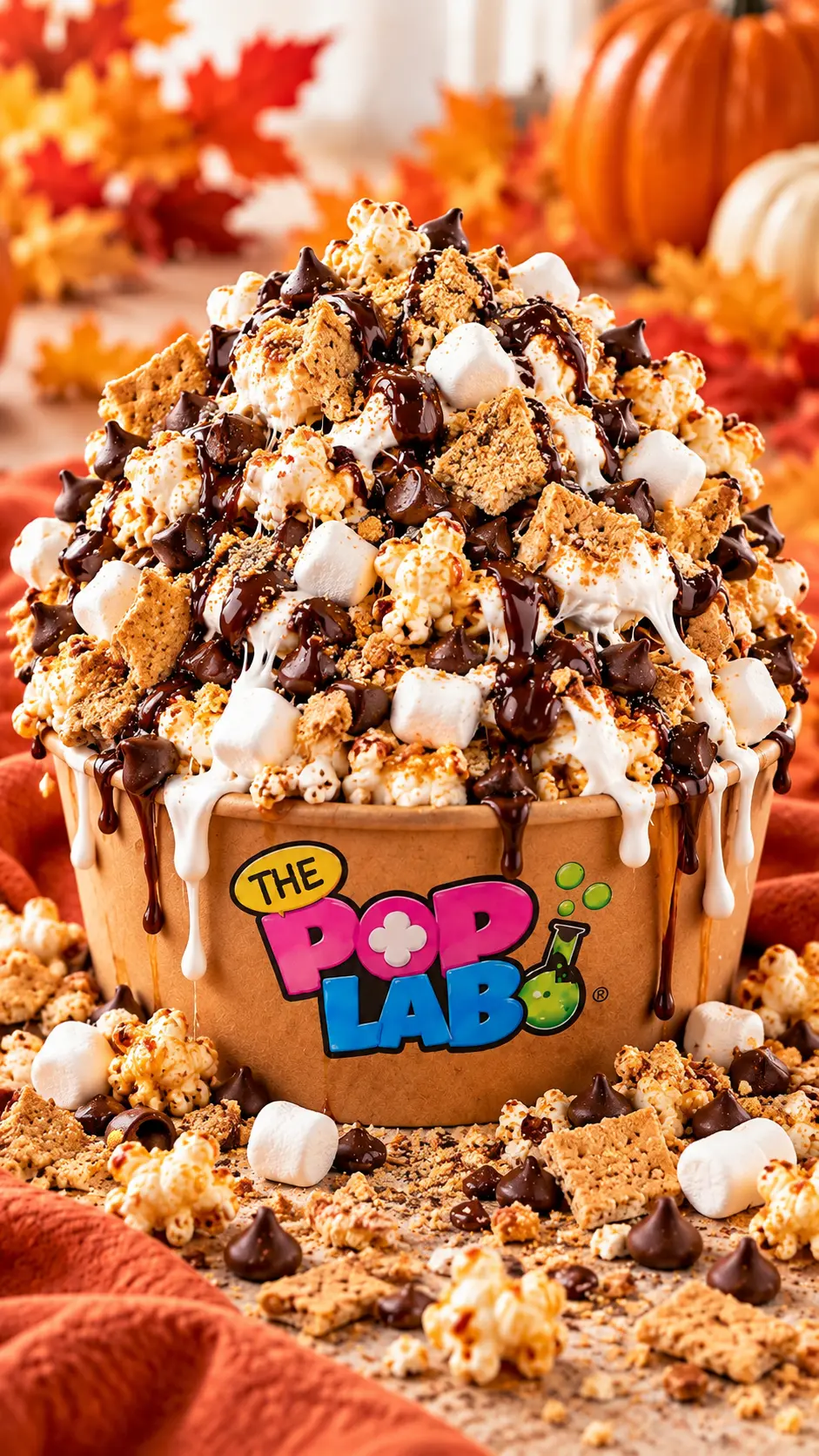 S'more Please™ popcorn experiment